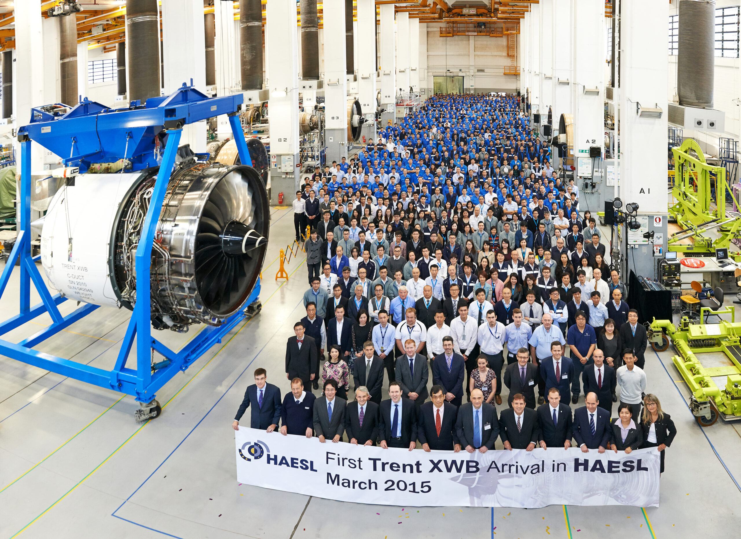 XWB first induction Group photo 3